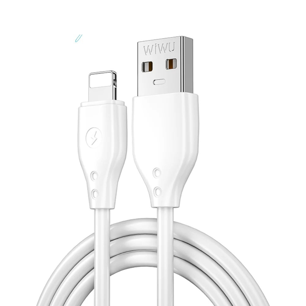WiWU Pioneer Usb To Lightning Charging Cable 2.4A 1M