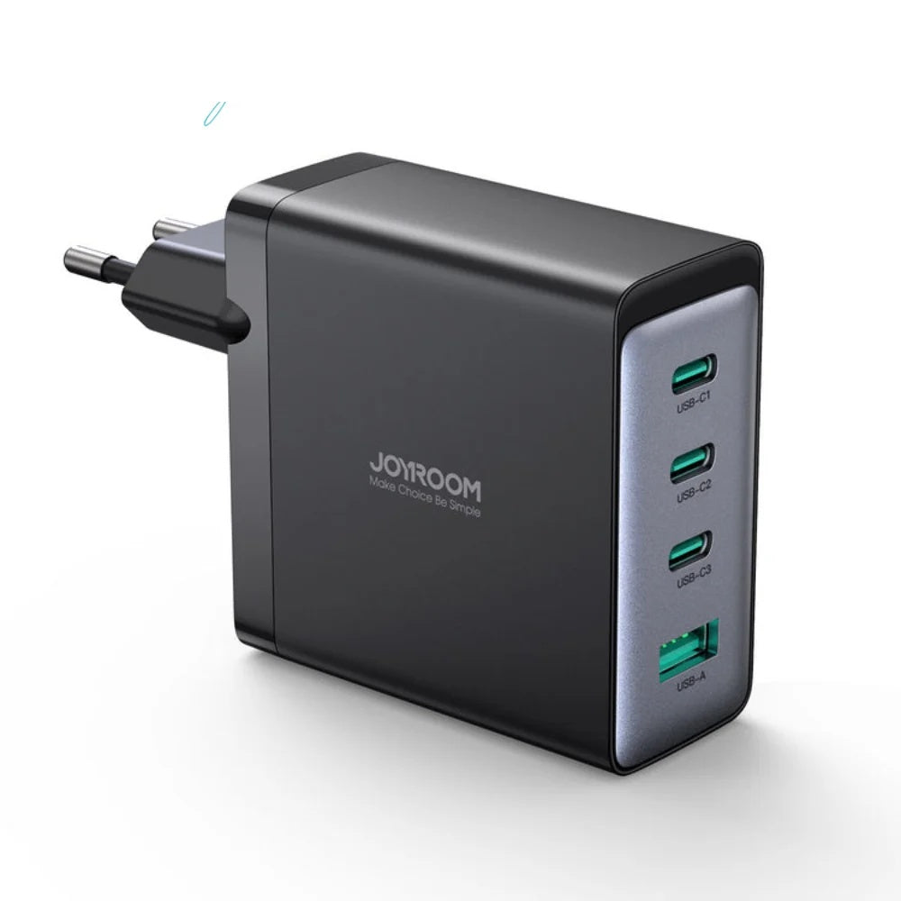 JOYROOM Adapter 140W 3C1A Fast Charger +240W C to C Cable 1.2m