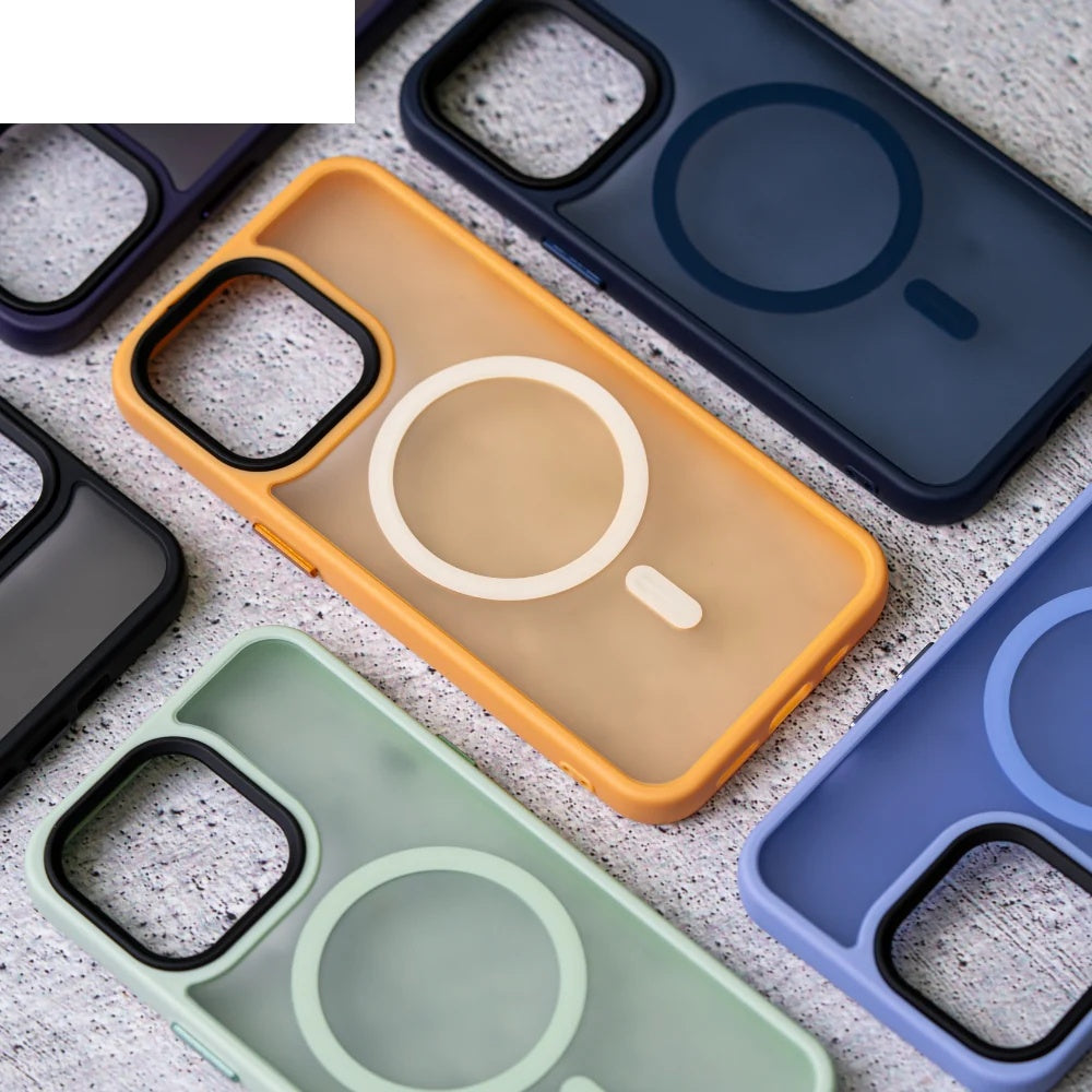 iPhone MagSafe Matte Clear Case