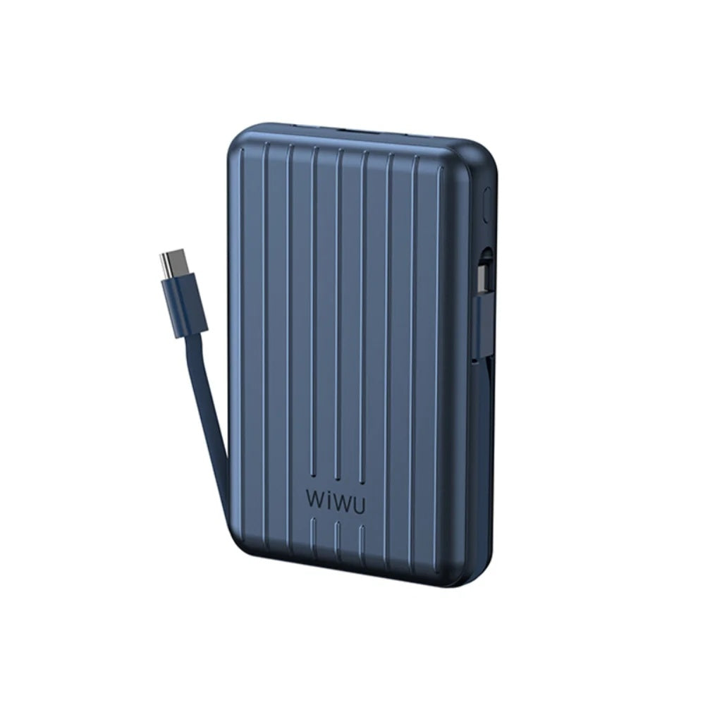 باور بانك لاسلكي مغناطيسي WiWU Trunk بسعة 5000mAh