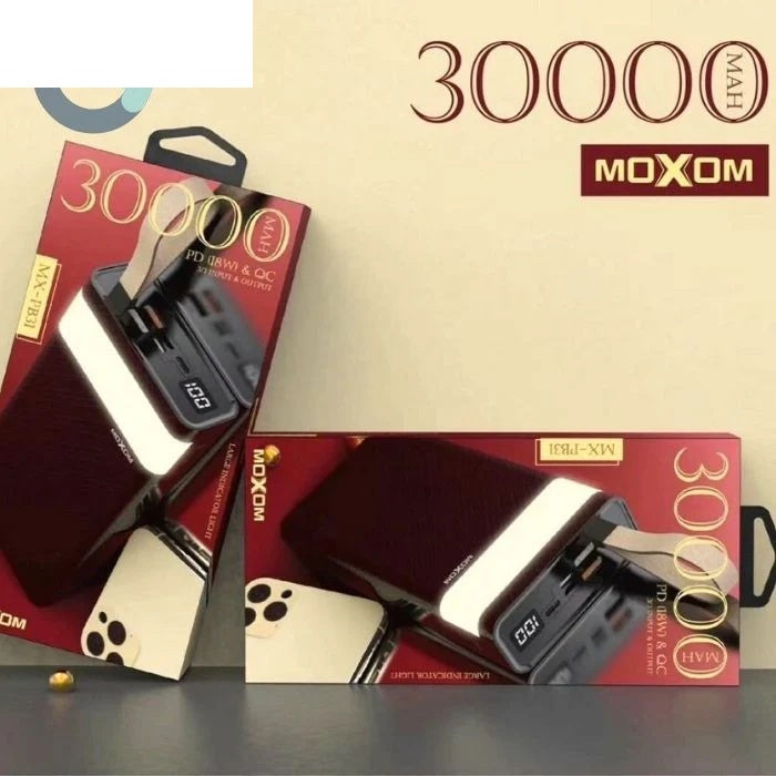موكسوم بور بانك 30000MAH