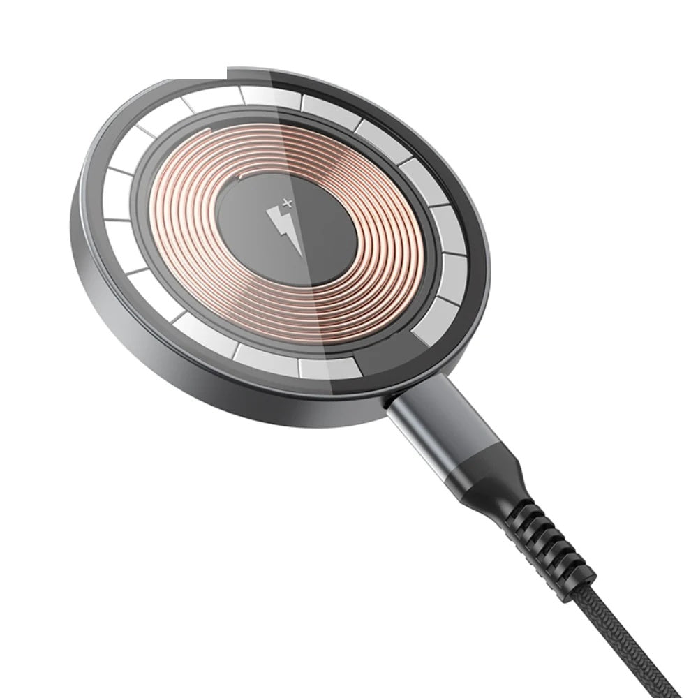 WiWU M14 Transparent Magnetic Wireless Charger