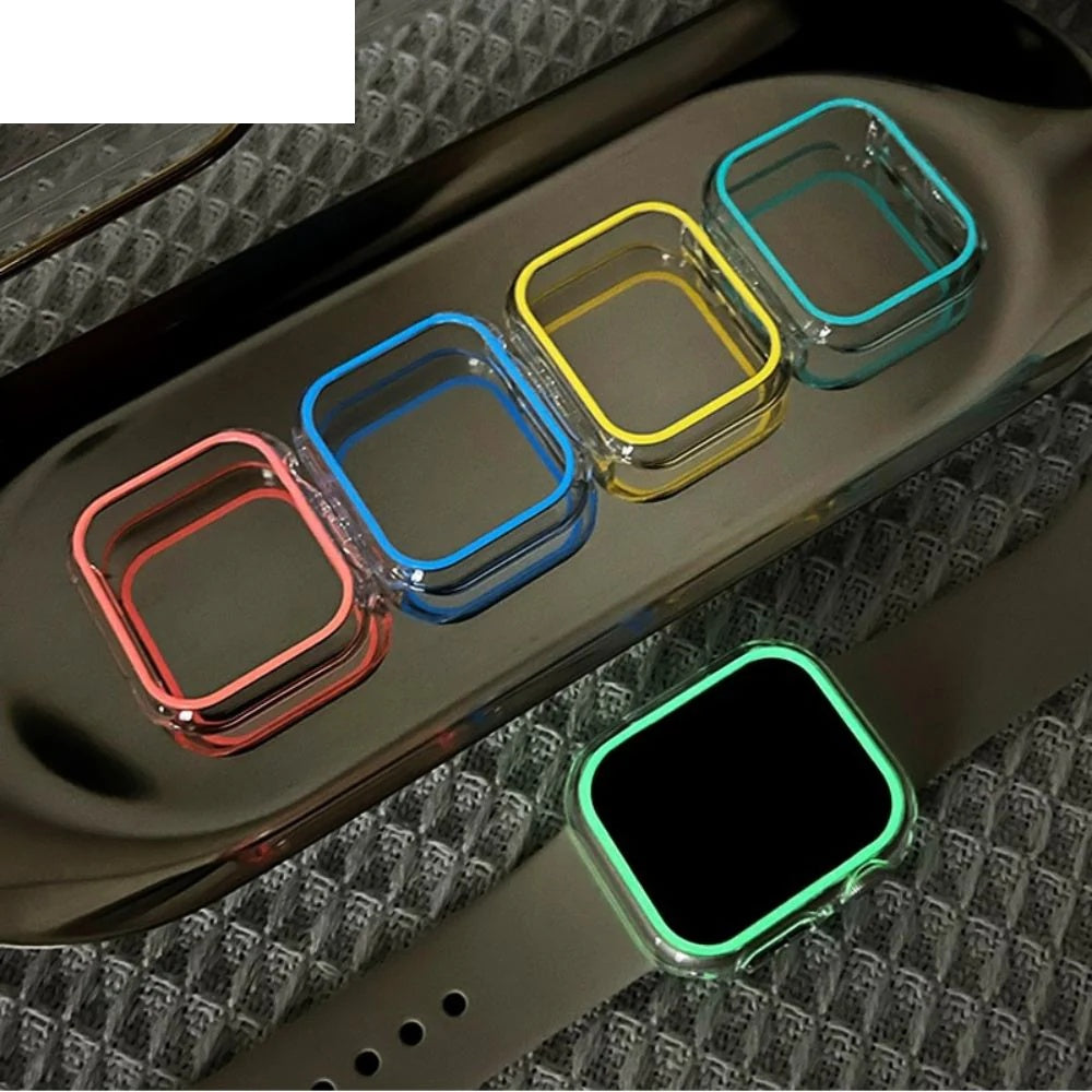 غطاء شاشة نيون مضيء لـ Apple Watch