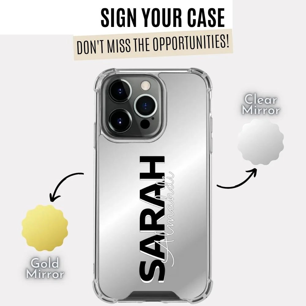 Full Mirror First & Last Name Case (Design)