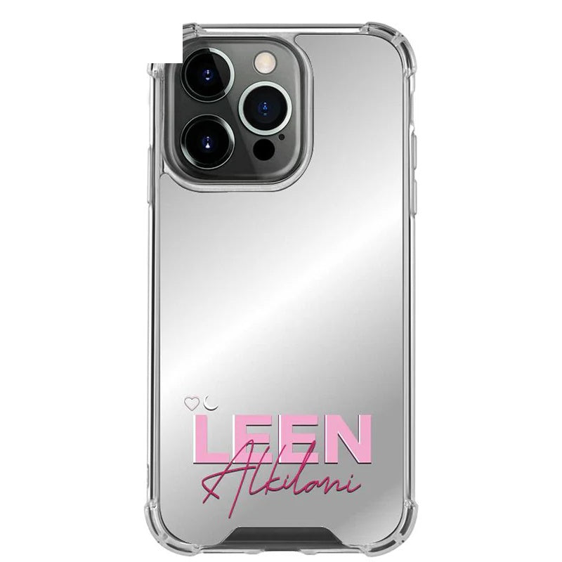 Full Mirror Leen Case With Name (Design)