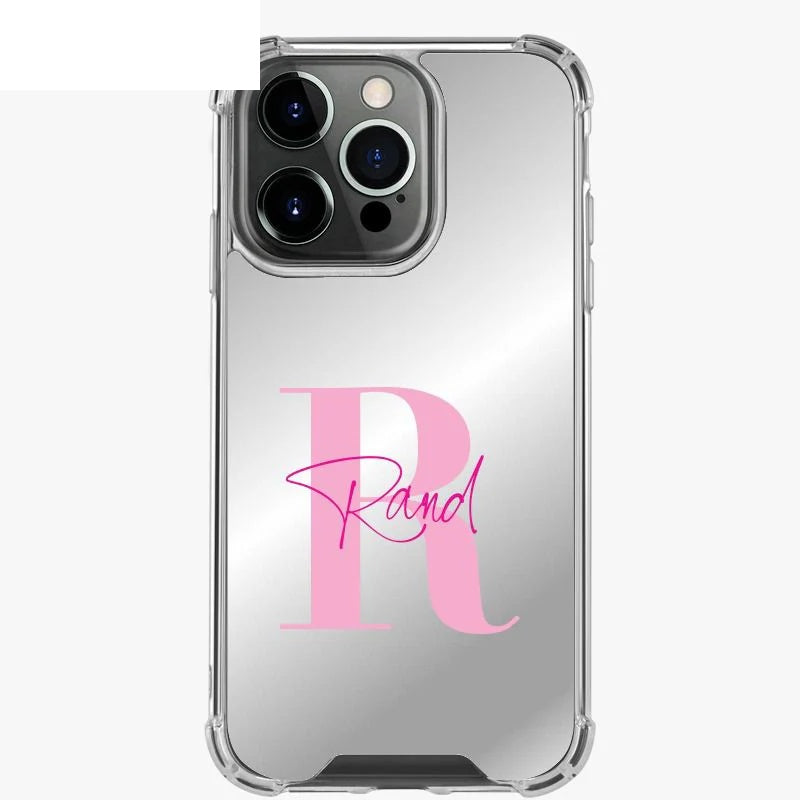 Full Mirror Rand Case With Name (Design)