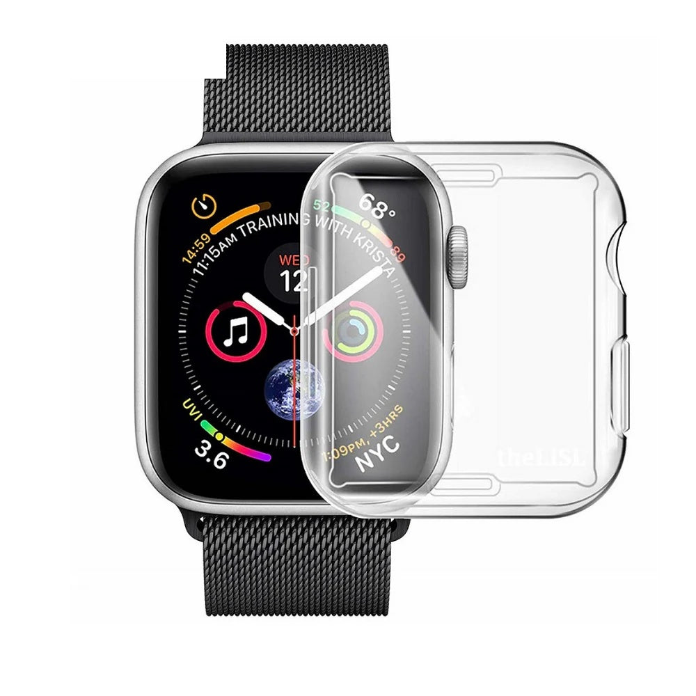 Transparent watch case