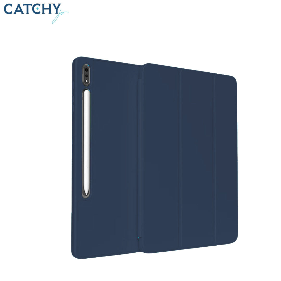 غطاء لجهاز Samsung Galaxy Tab مع حامل قلم