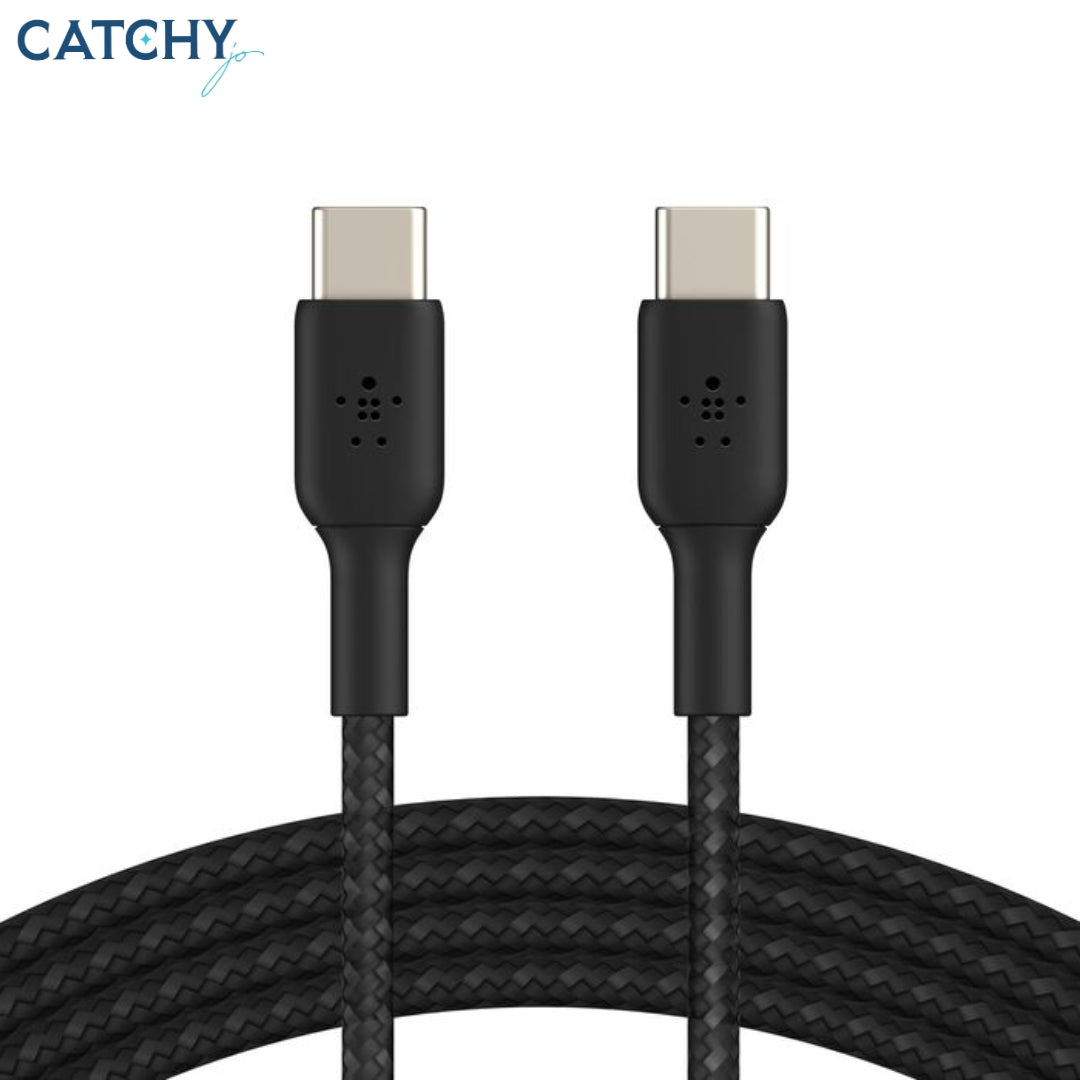 BELKIN BoostCharge Braided USB-C to USB-C Cable (1M)