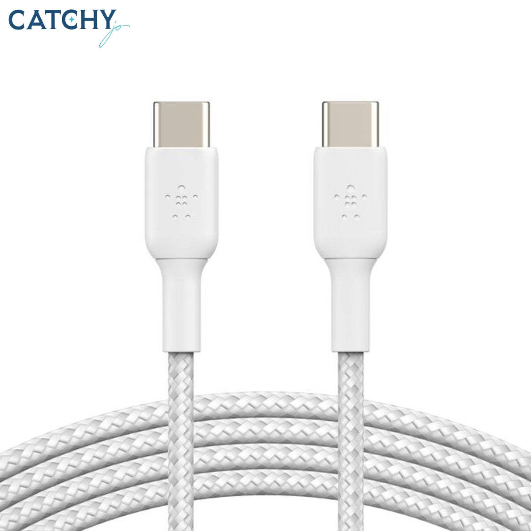 BELKIN BoostCharge Braided USB-C to USB-C Cable (1M)