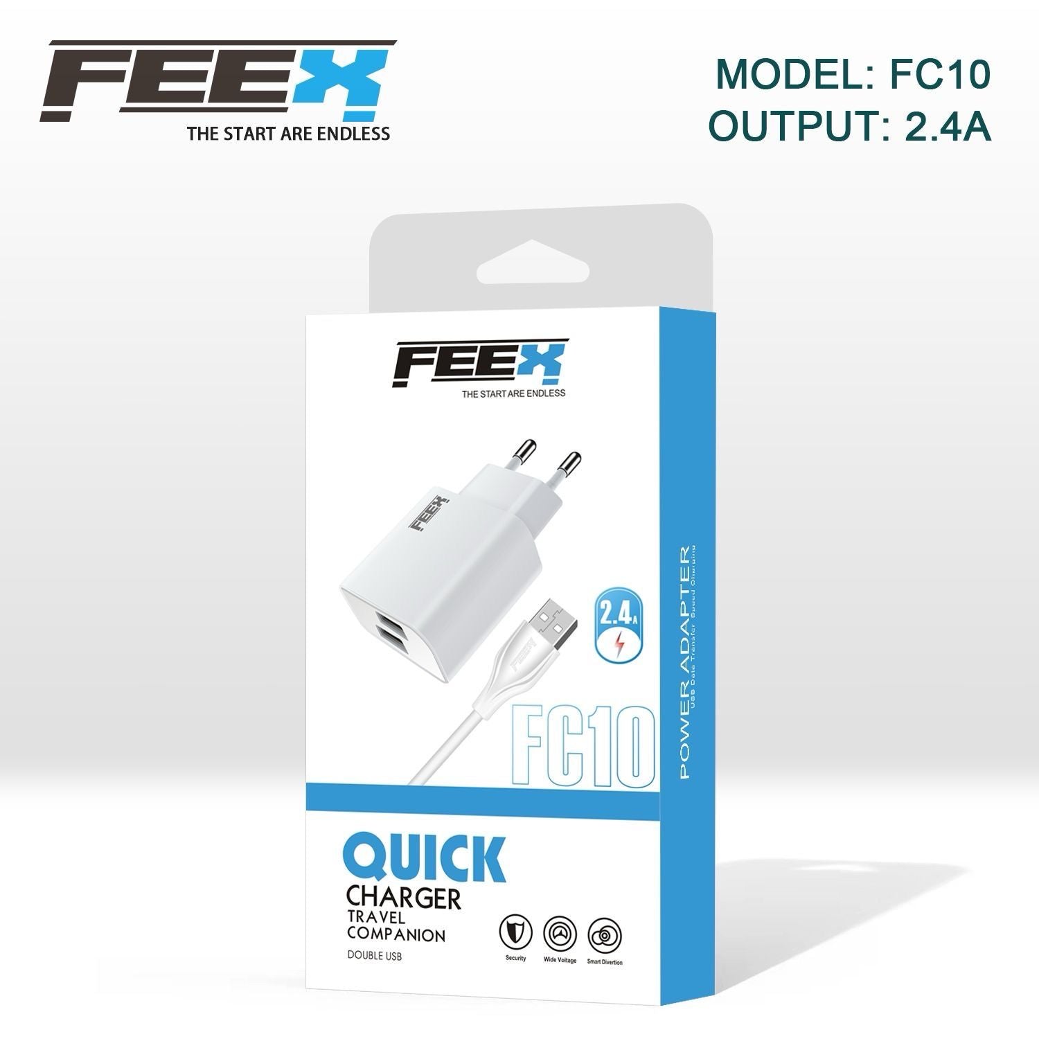 FEEX FC10 Adapter With Cable (12W)