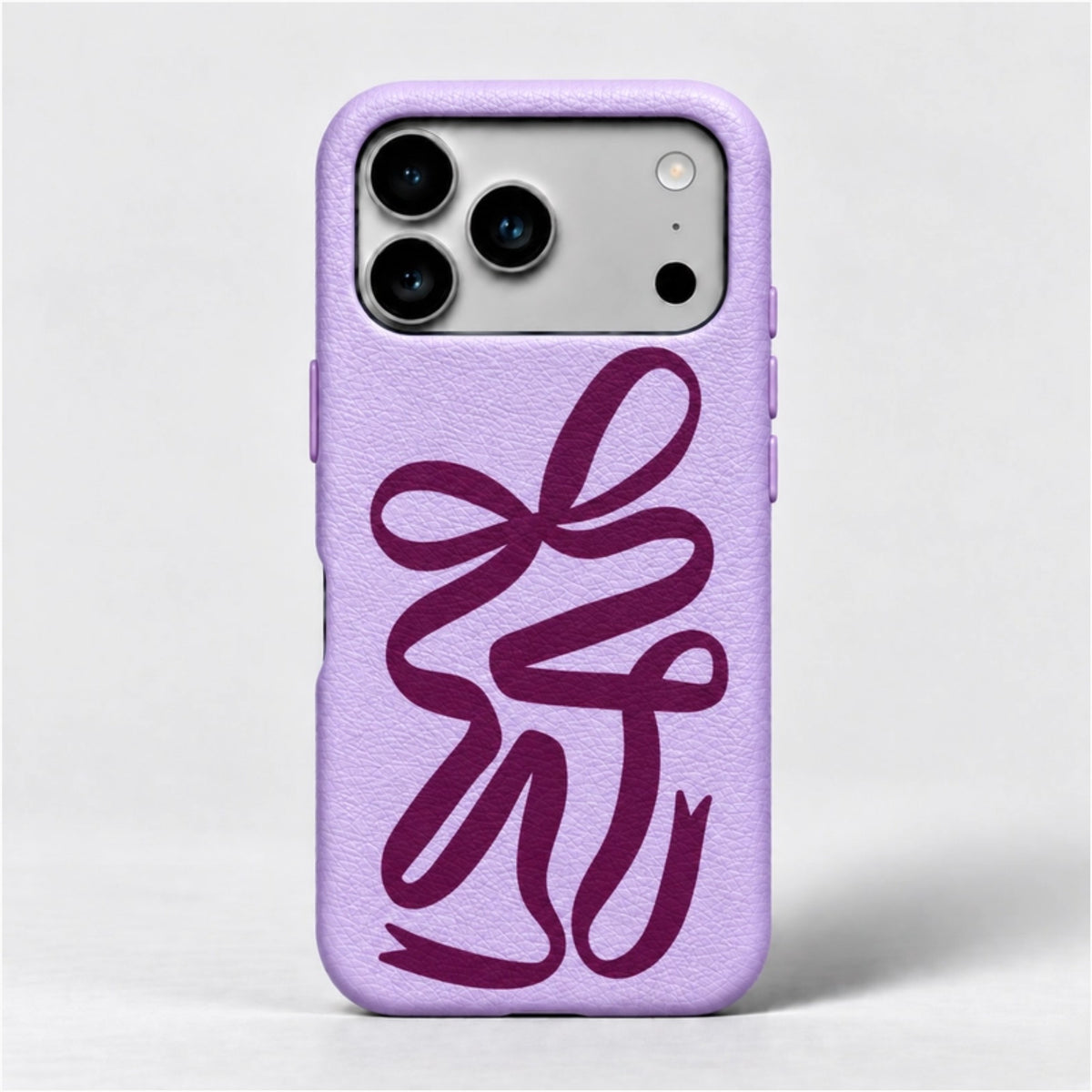 Ribbon Leather Case