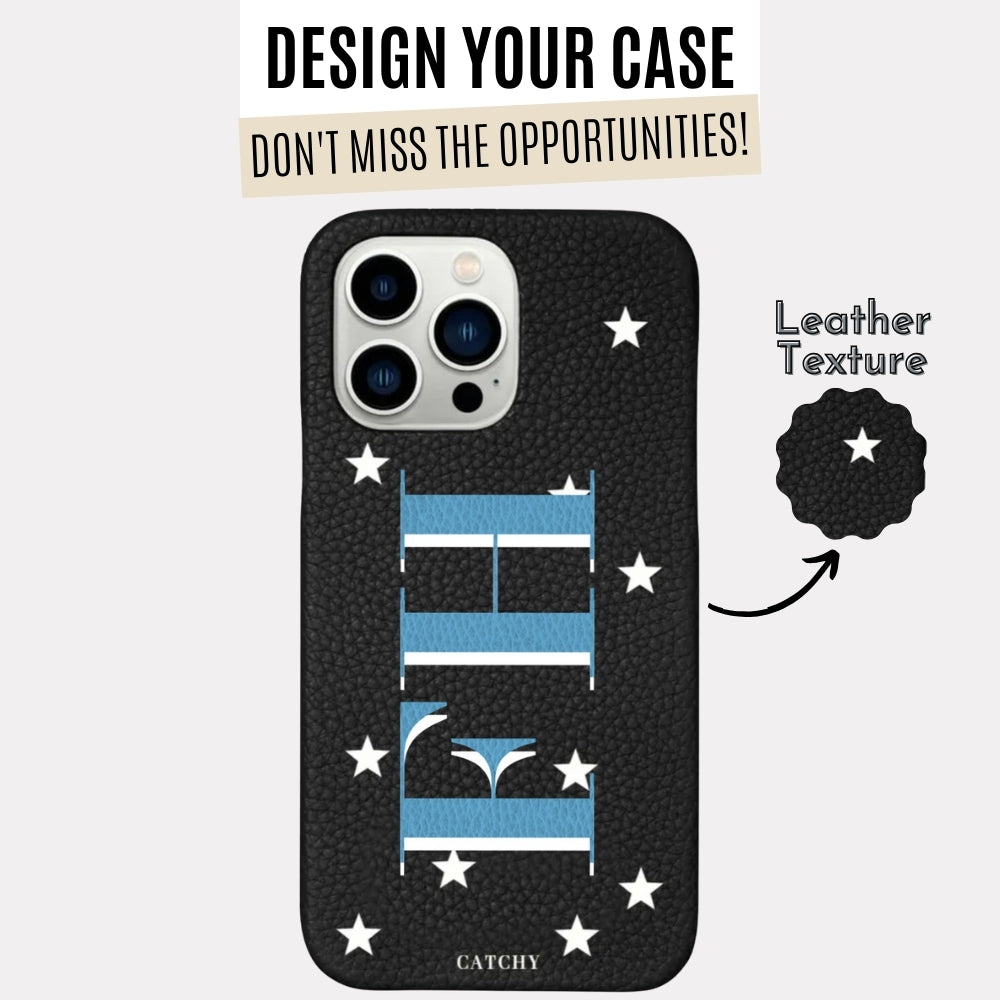 iPhone Leather FH Stars Case (Design)
