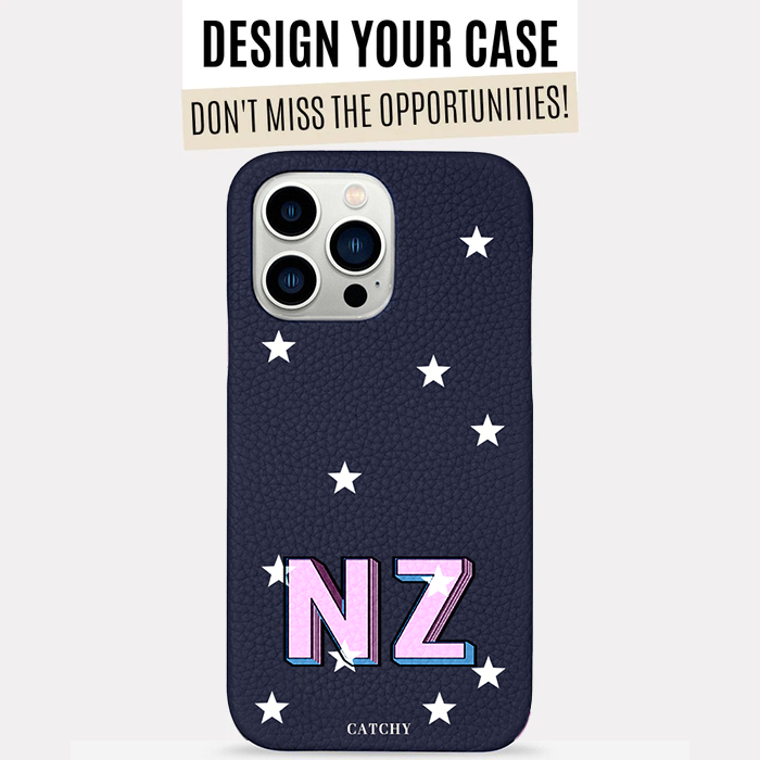 iPhone Leather NZ Stars Case