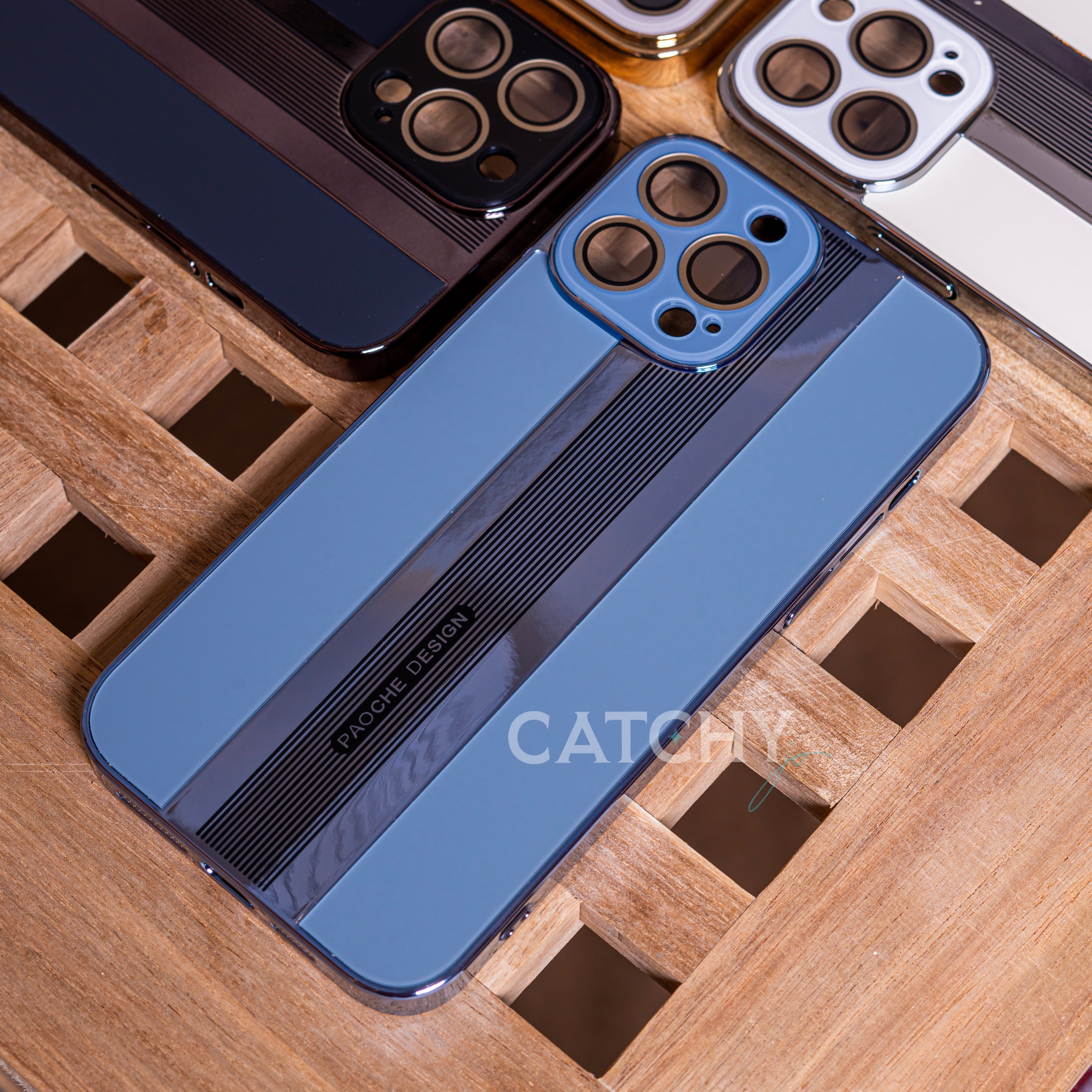 iPhone Luxury Matte Case With Camera Protector