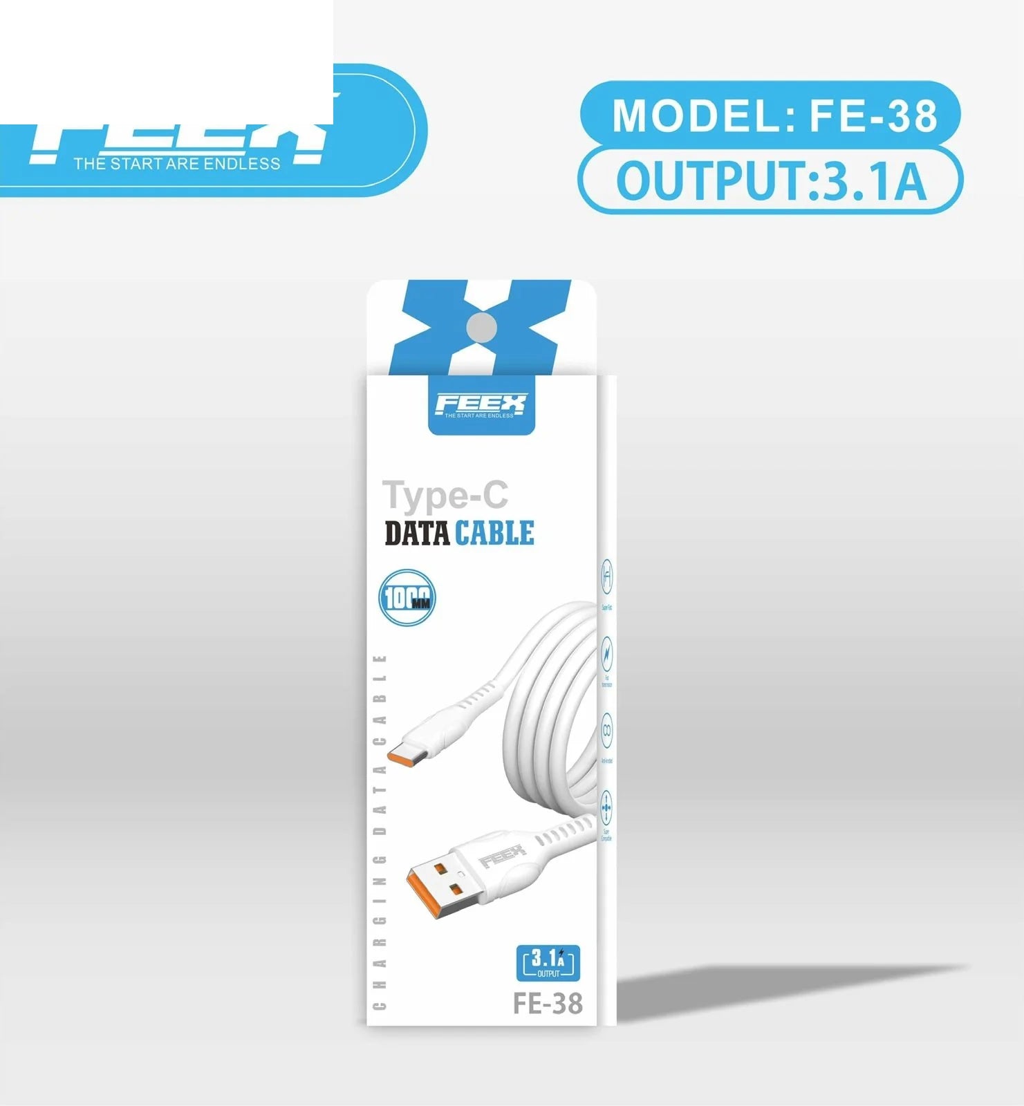 FEEX FE-38 USB To Type-C Data Cable