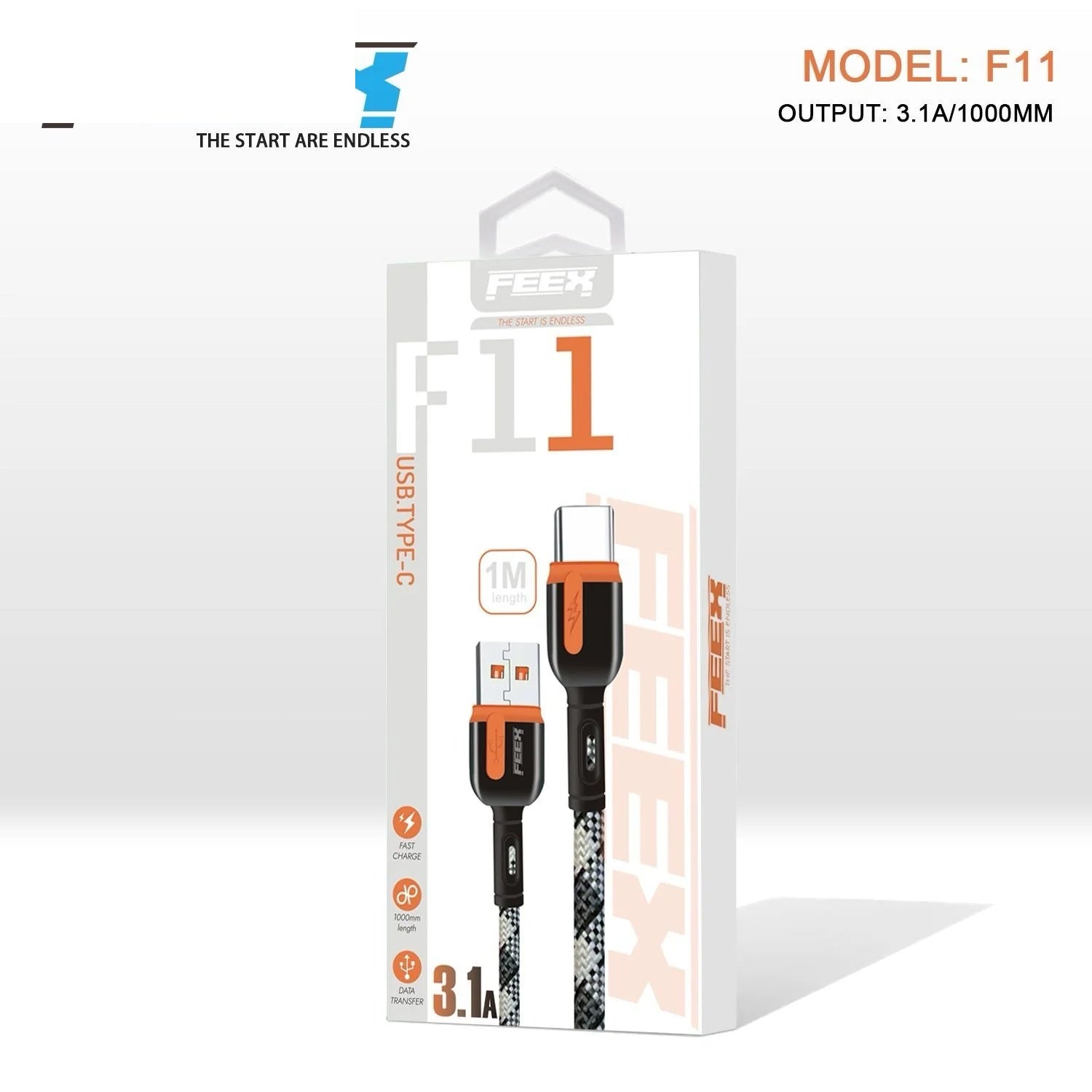 FEEX F11 USB To Type-C Data Cable