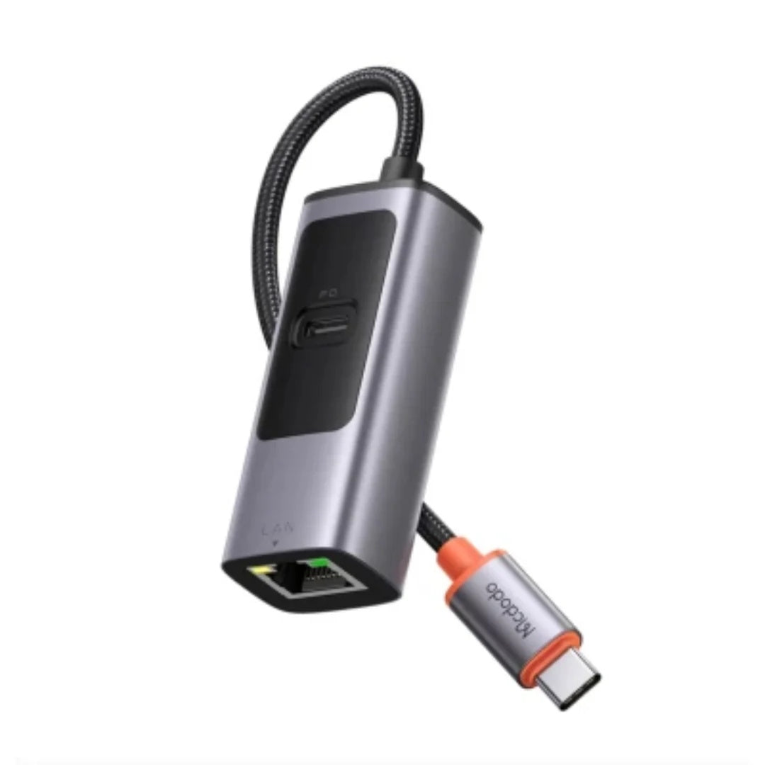 MCDODO HU-0680 2 in 1 PD+LAN Port USB Type C USB Adapter (100W)