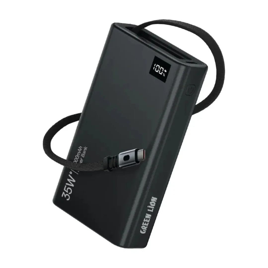 باور بانك قابل للسحب من Green Lion (10000mAh)
