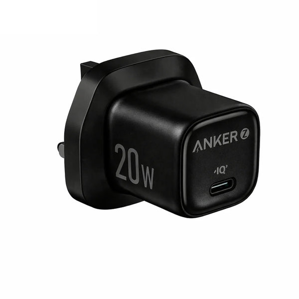 Anker Zolo PowerPort USB-C Wall Charger UK Plug (20W)
