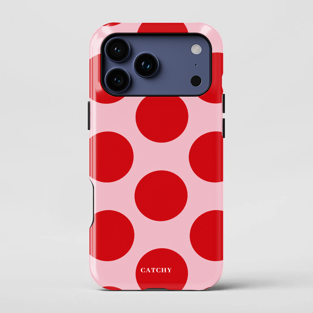 Red Bubbles Full Case (Design)