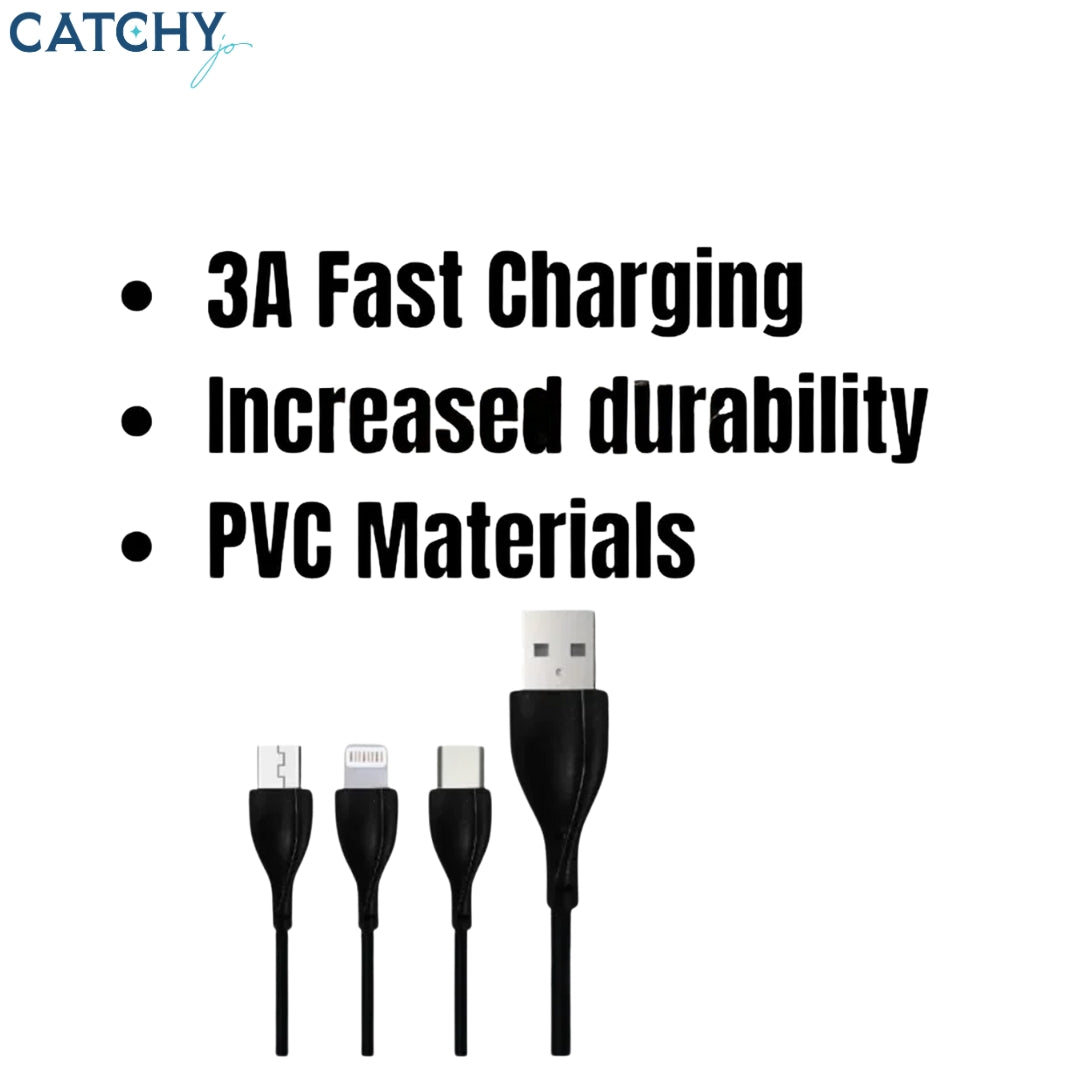 كابل بيانات سريع PVC من Moxom MX-CB239 (3A)