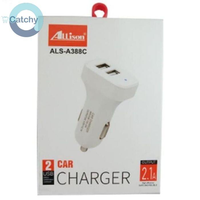 Allison Car 2 USB Fast Charger