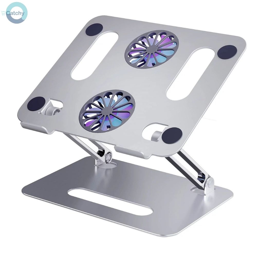 Stand With Fan For Laptop & Tablet
