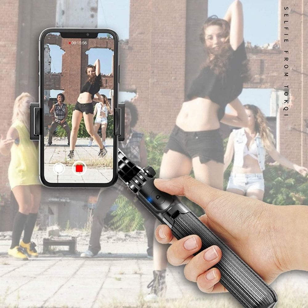 Gimbal Stabilizer Selfie Stick Tripod - L08 Anti-Shake