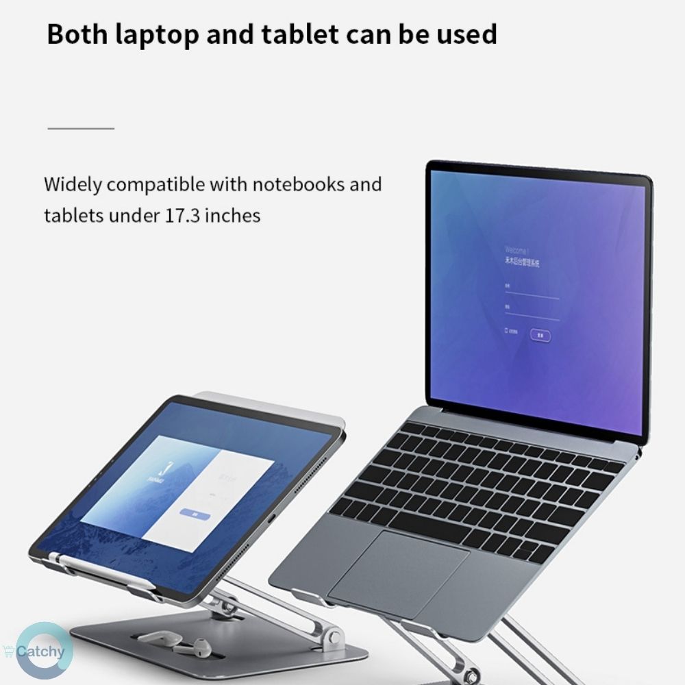Stand With Fan For Laptop & Tablet