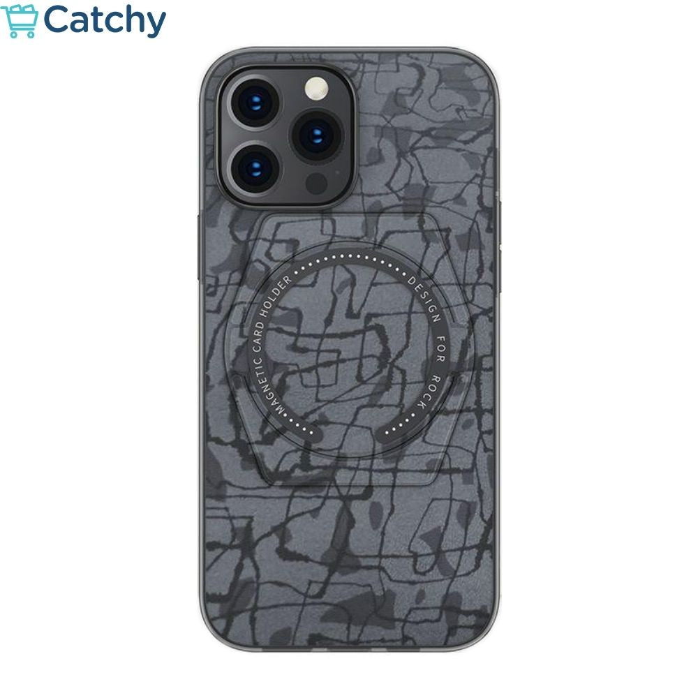 iPhone Case Rock Space Carbon MagSafe