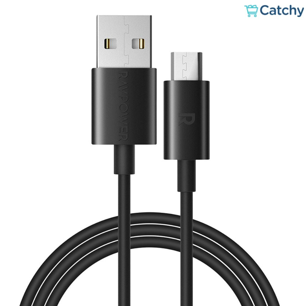 كابل RAVPOWER من USB إلى مايكرو USB 1m