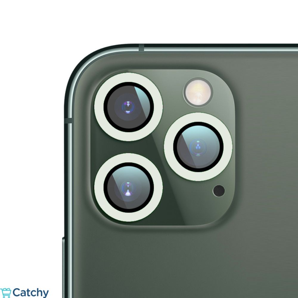 واقي كاميرا نيون مضيء لهاتف iPhone