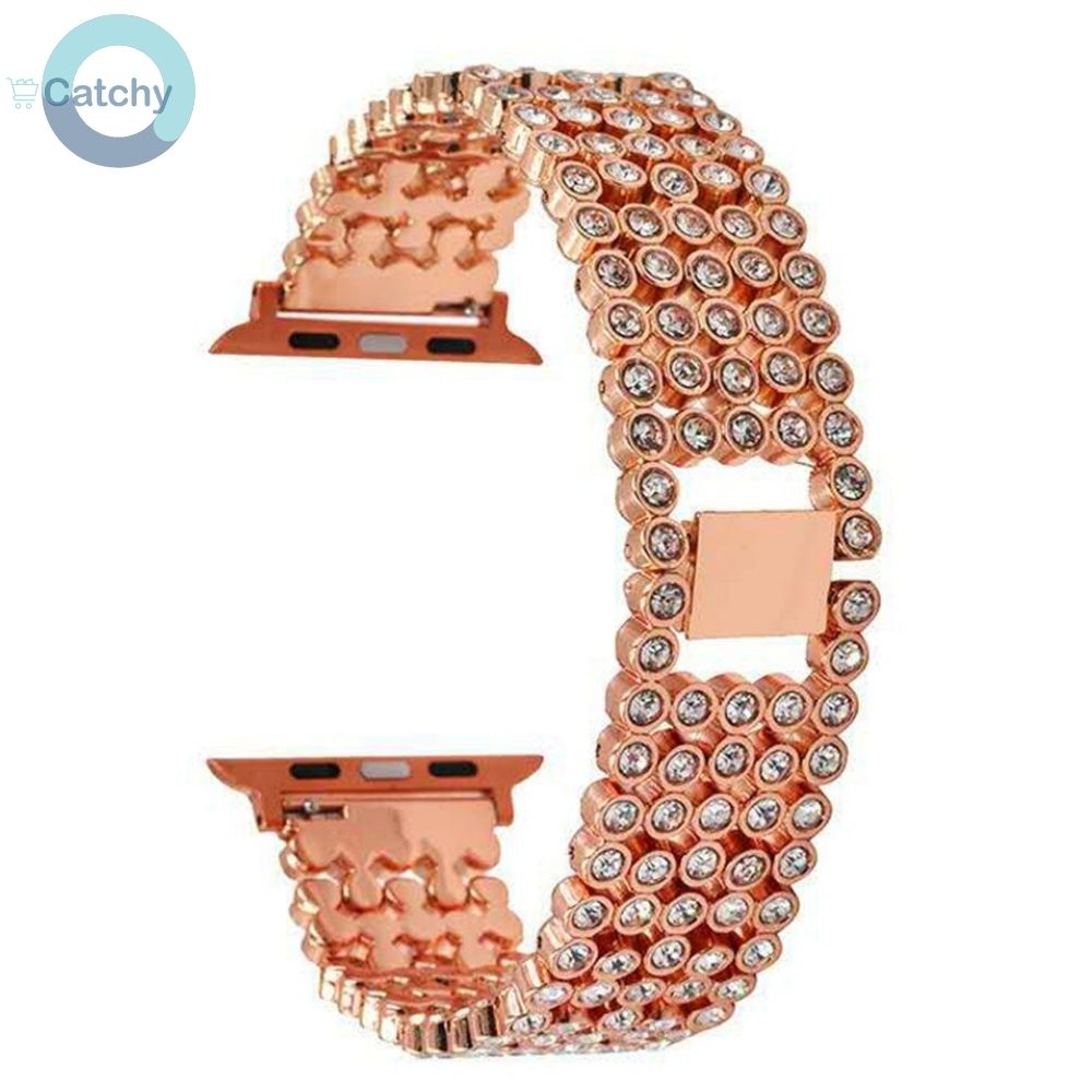 Apple Watch Stainless Steel Starry Diamond Band