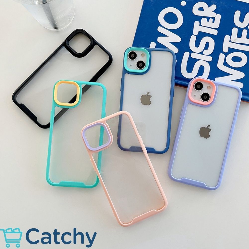 iPhone Colors Bumper Clear Case